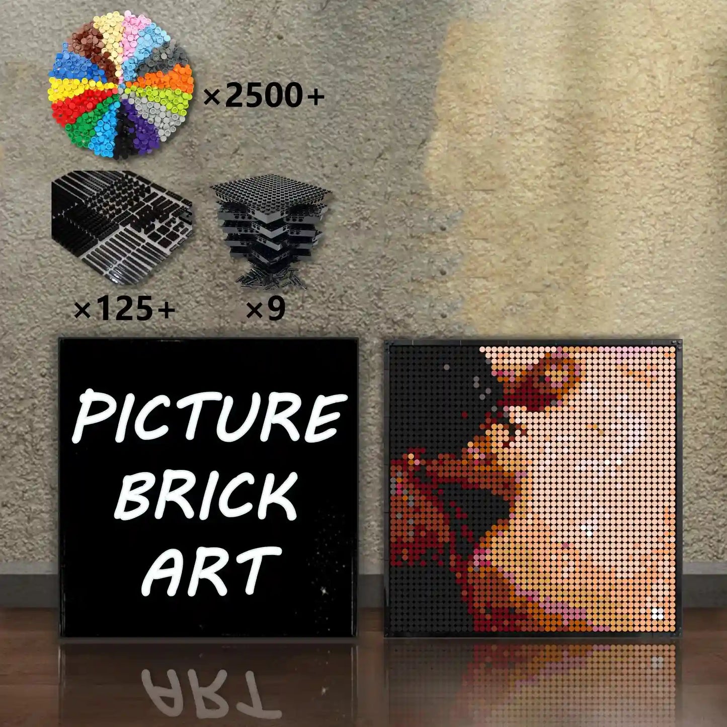 LEGO Mosaic Harry Styles Album Cover-48x48