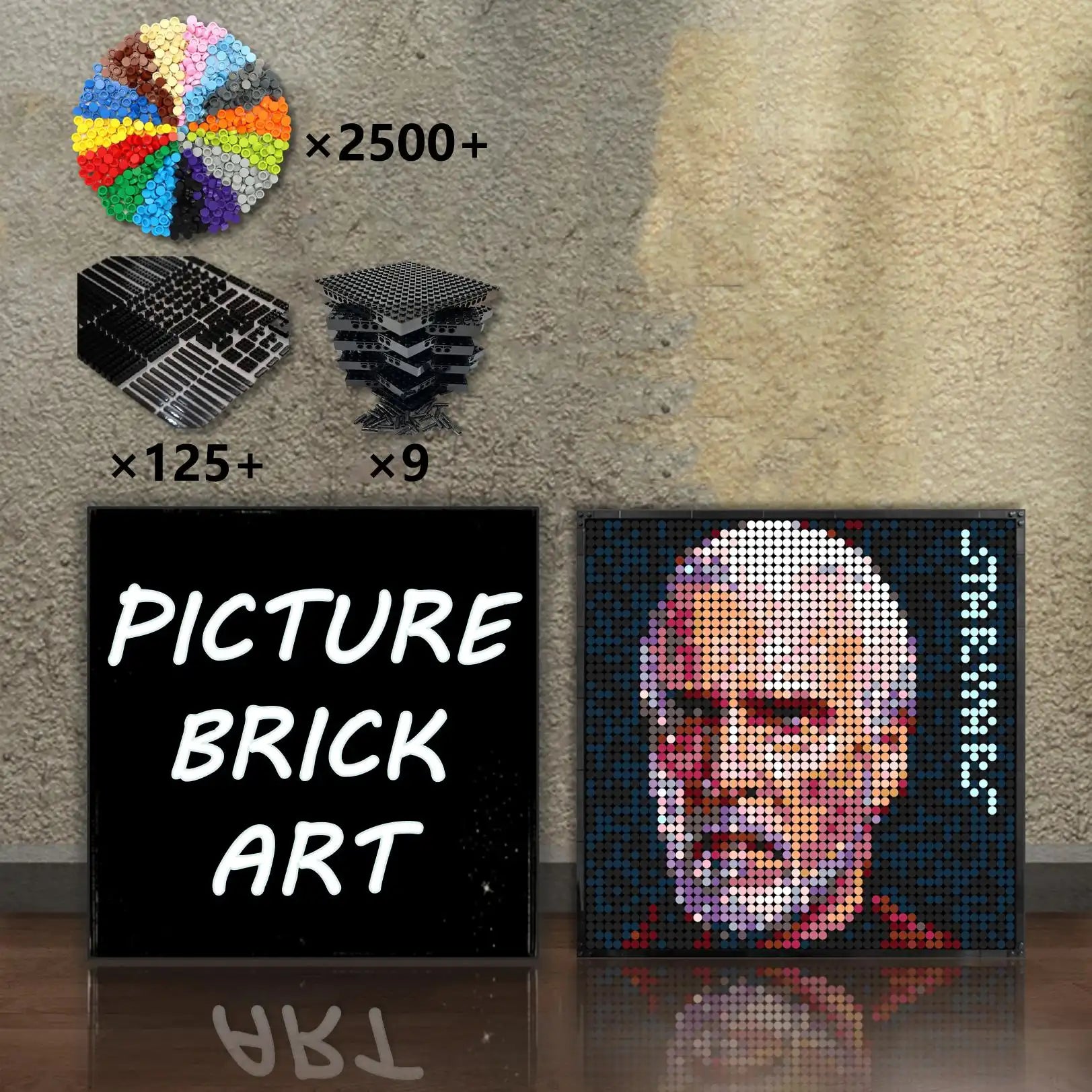 LEGO Mosaic Count Dooku-48×48