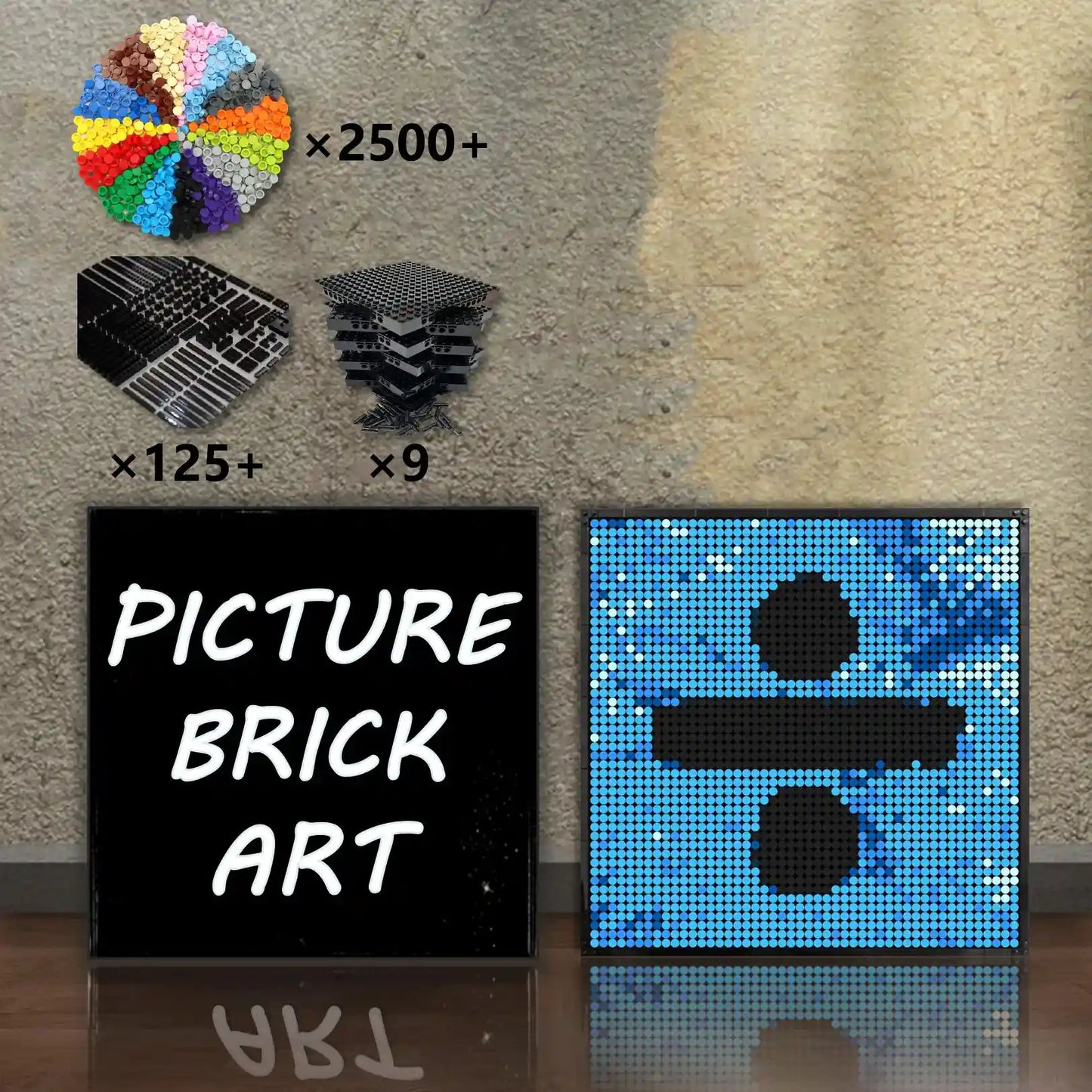 LEGO Mosaic Ed Sheeran Album Cover-48x48