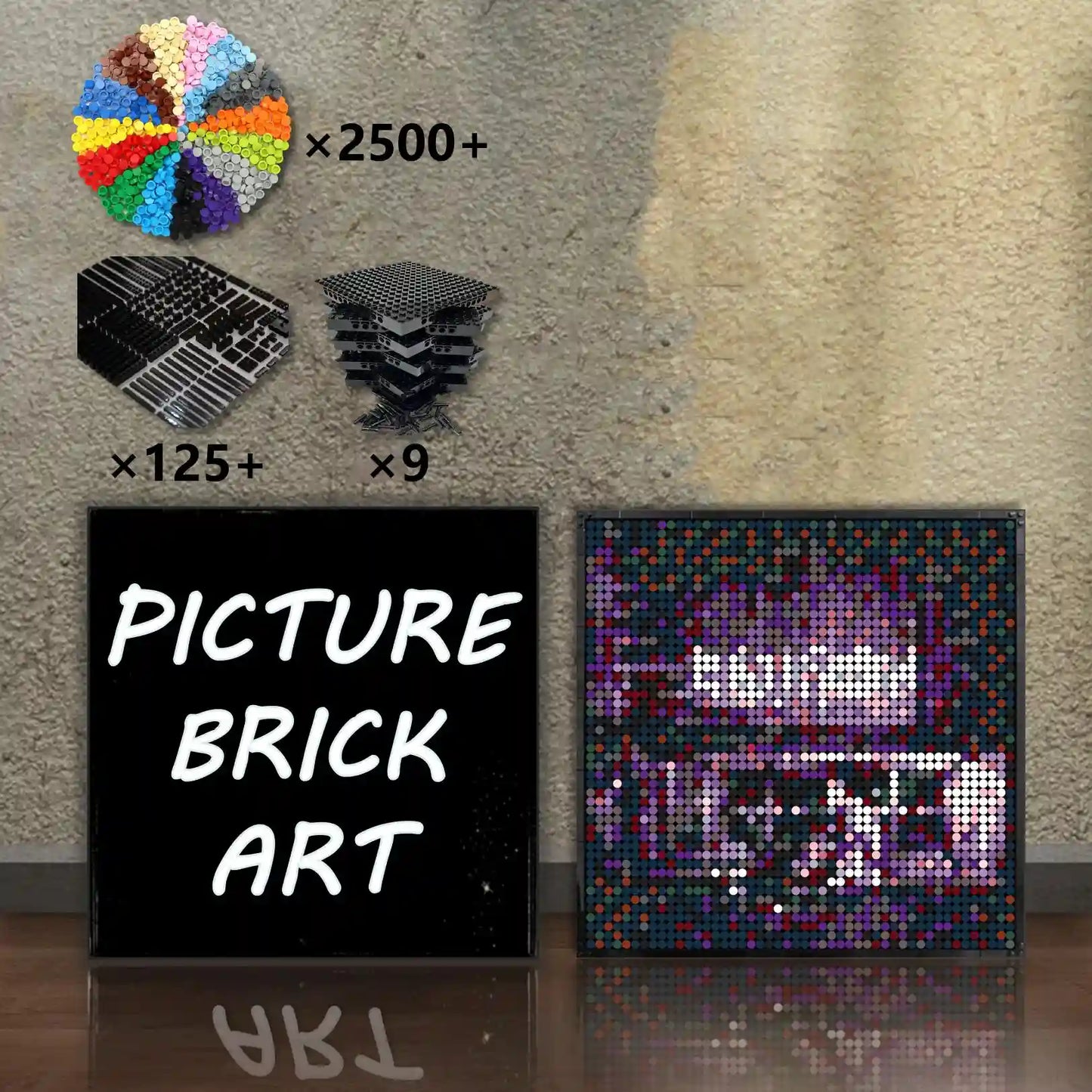 LEGO Mosaic Eminem Album Cover-48x48