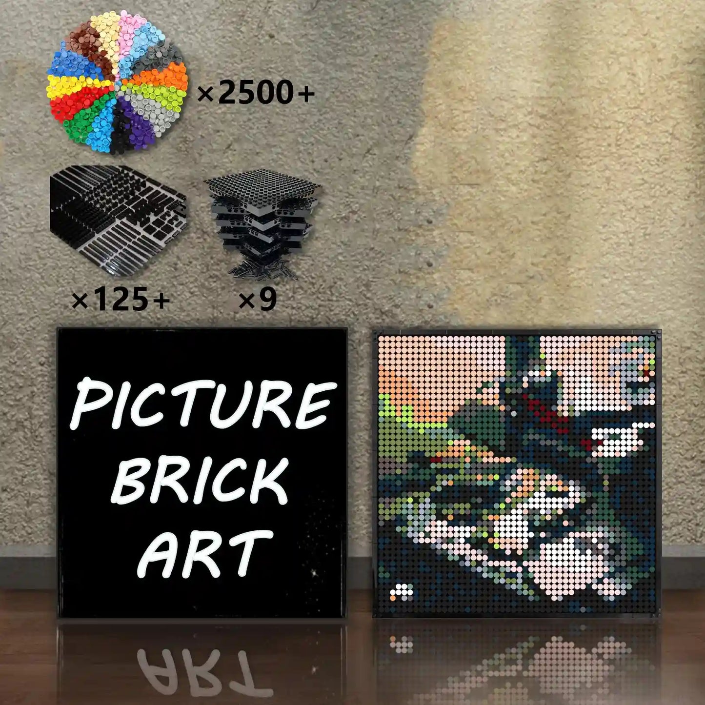 LEGO Mosaic Kendricklamar Album Cover-48x48