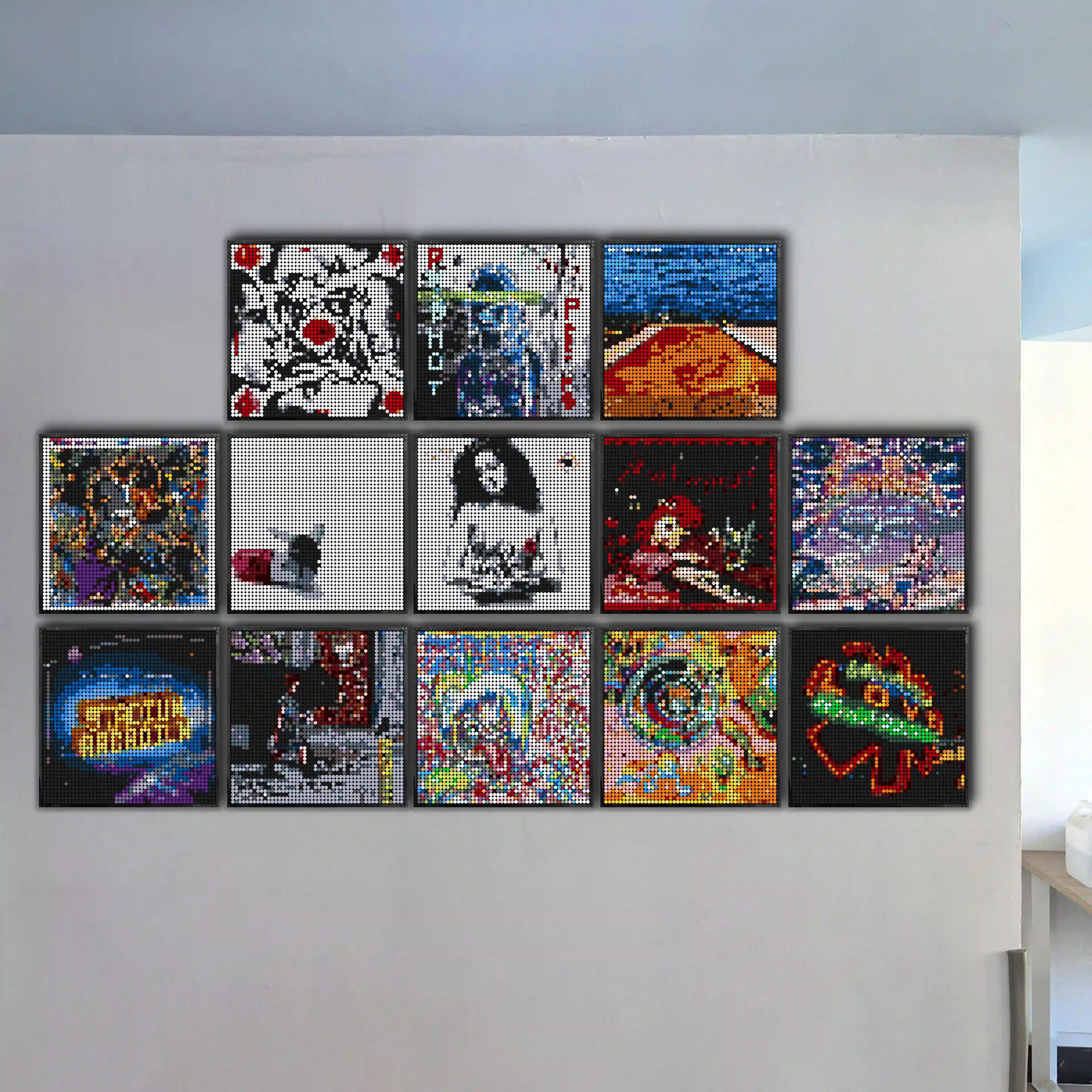 LEGO Mosaic Red Hot Chili Peppers Album Cover-48×48