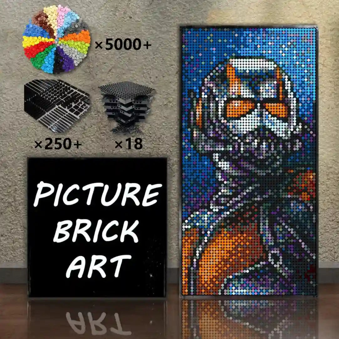 LEGO-Mosaic-Wall-Art-Ant-Man-Pixel-Art-48x96