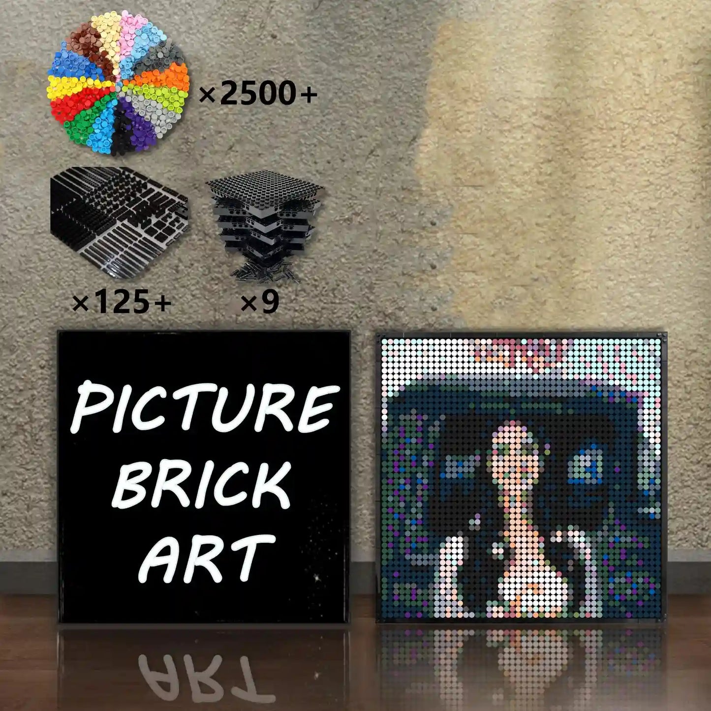 LEGO Mosaic Lana Del Rey Album Cover-48x48