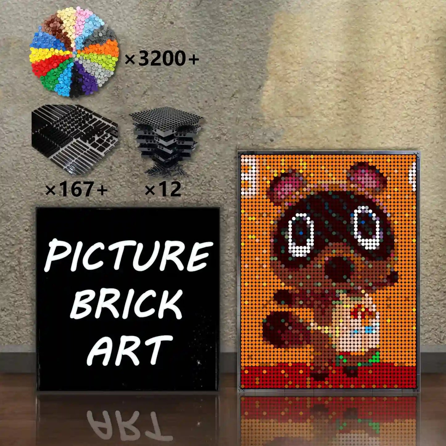 LEGO Mosaic Animal Crossing 48×64