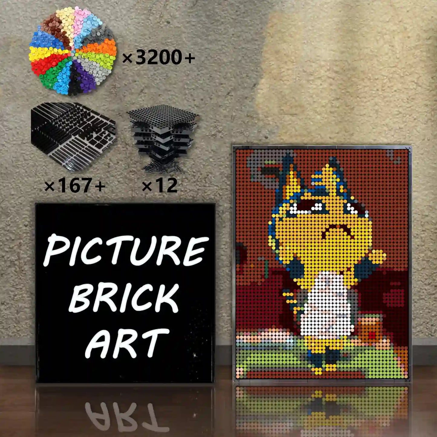 LEGO Mosaic Animal Crossing 48×64