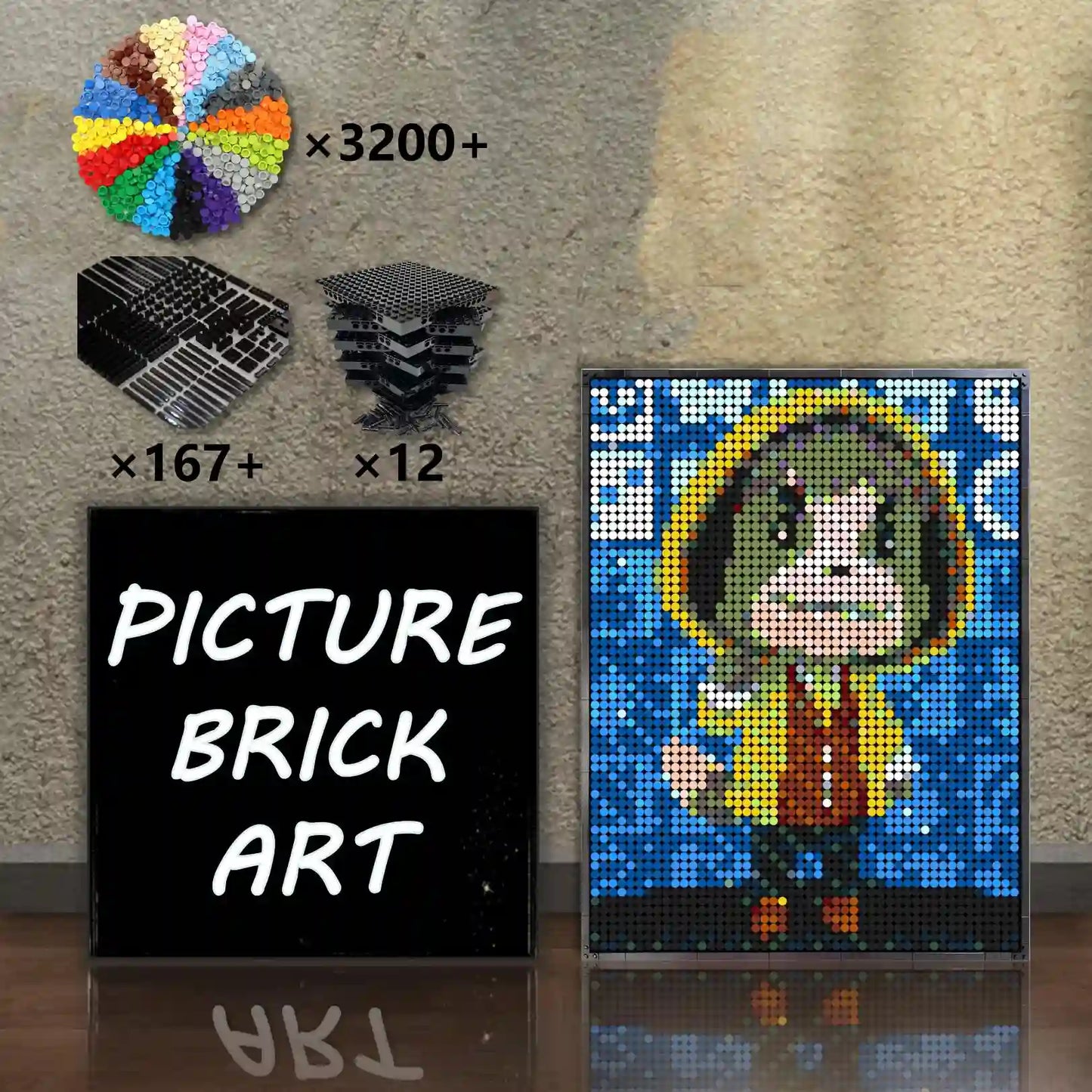 LEGO Mosaic Animal Crossing 48×64