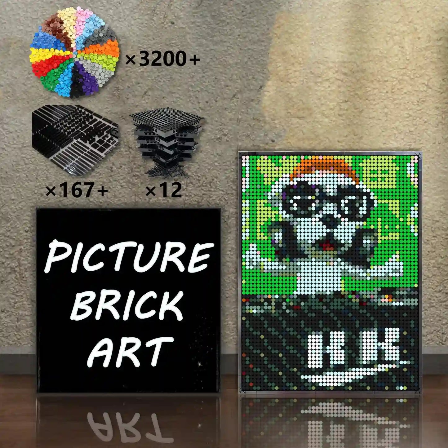 LEGO Mosaic Animal Crossing 48×64