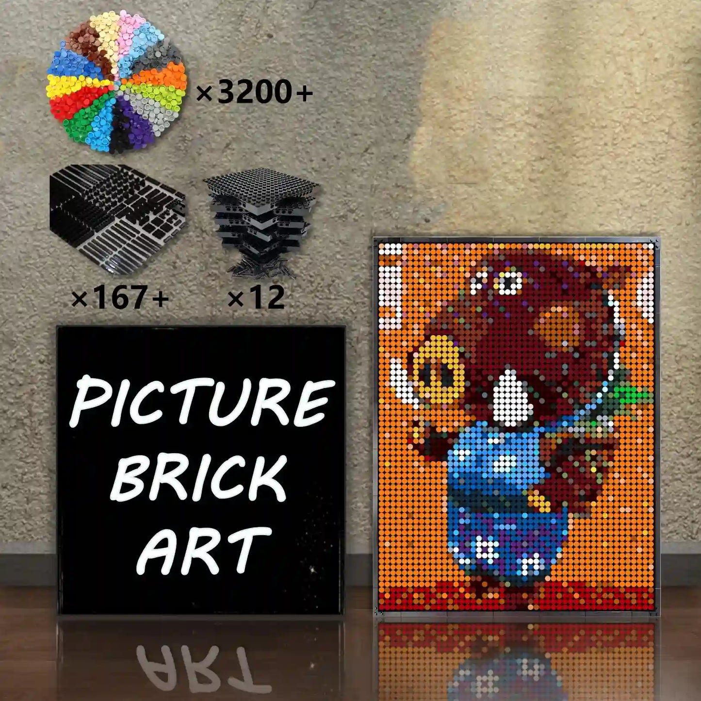 LEGO Mosaic Animal Crossing 48×64