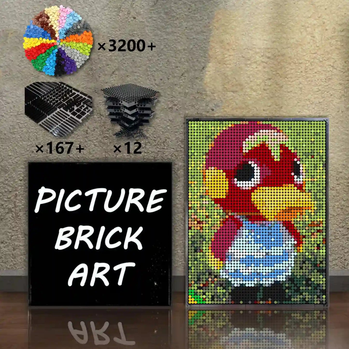 LEGO Mosaic Animal Crossing 48×64