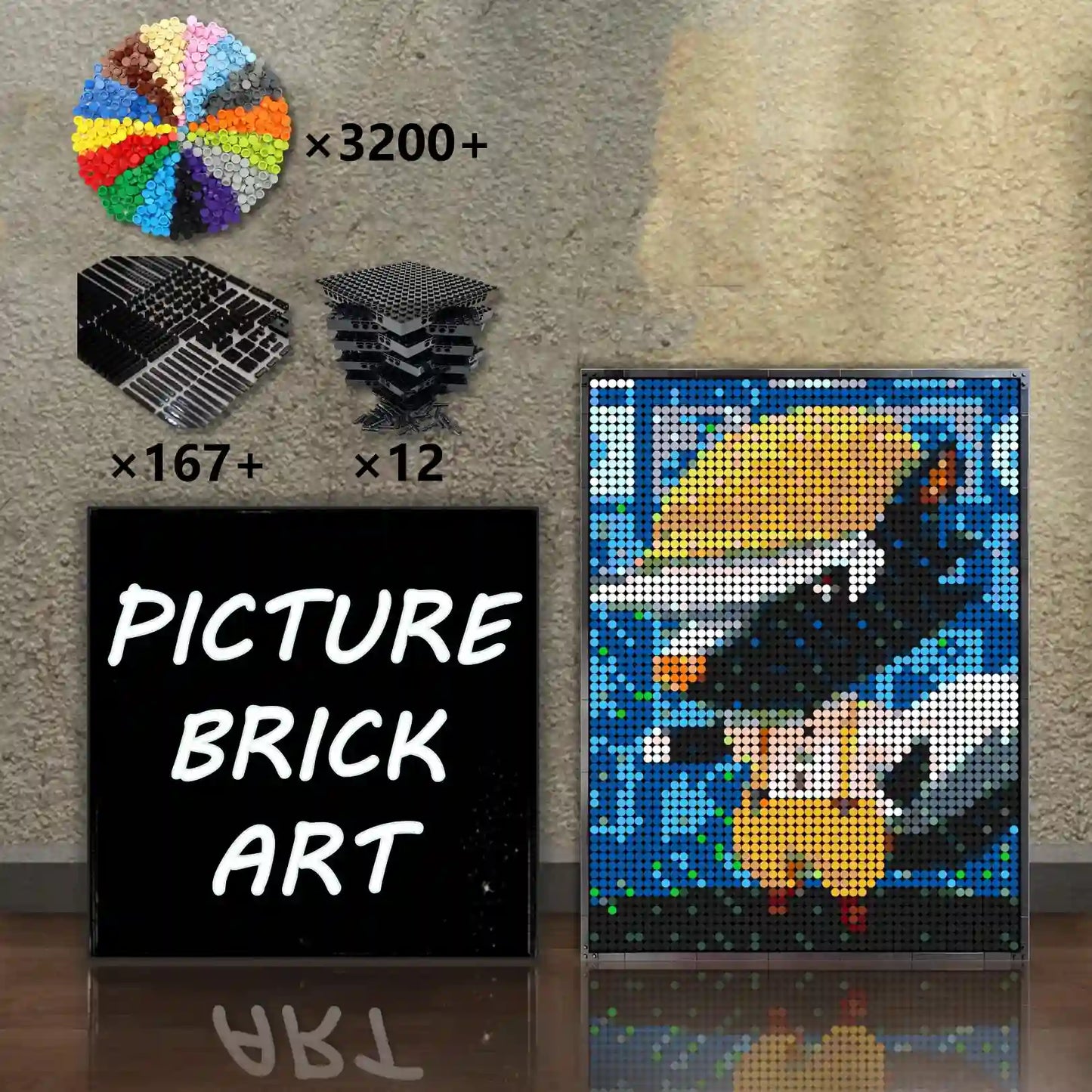 LEGO Mosaic Animal Crossing 48×64