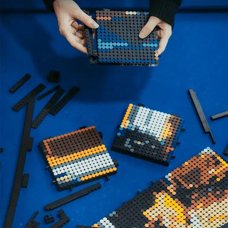 LEGO Mosaic Wall Art-Filippo Inzaghi Pixel Art-48x96