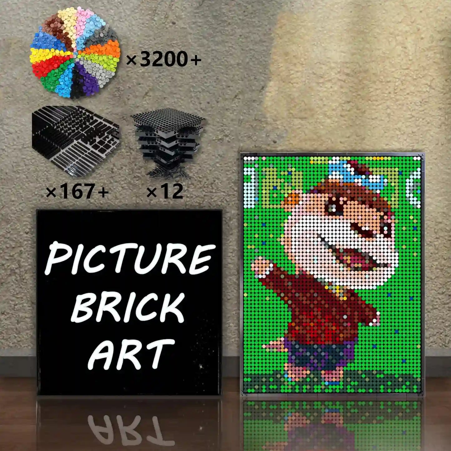 LEGO Mosaic Animal Crossing 48×64