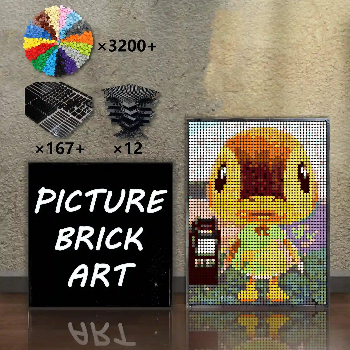 LEGO Mosaic Animal Crossing 48×64