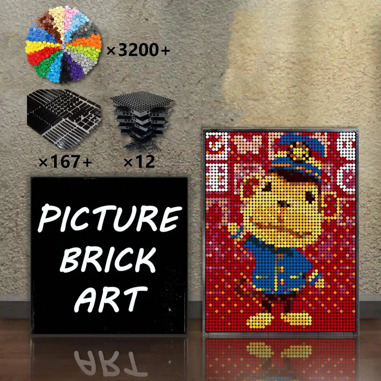 LEGO Mosaic Animal Crossing 48×64