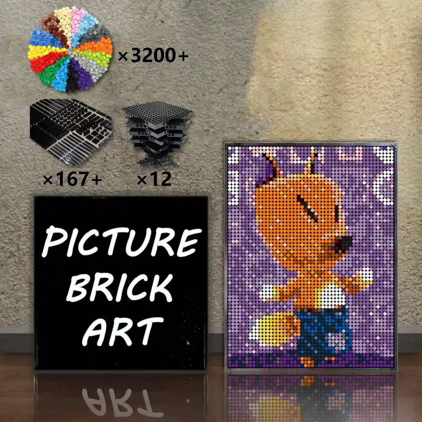 LEGO Mosaic Animal Crossing 48×64