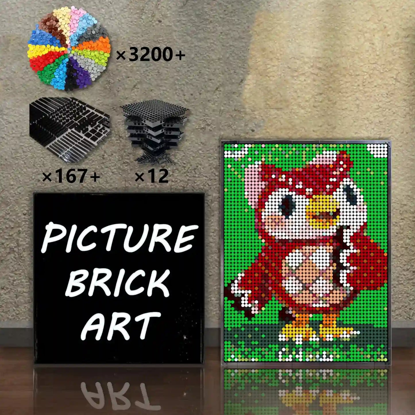 LEGO Mosaic Animal Crossing 48×64