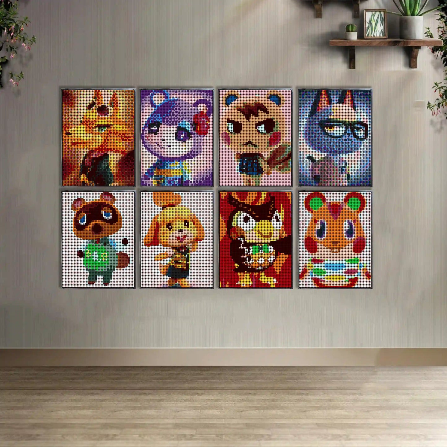 LEGO Mosaic Animal Crossing 48×64