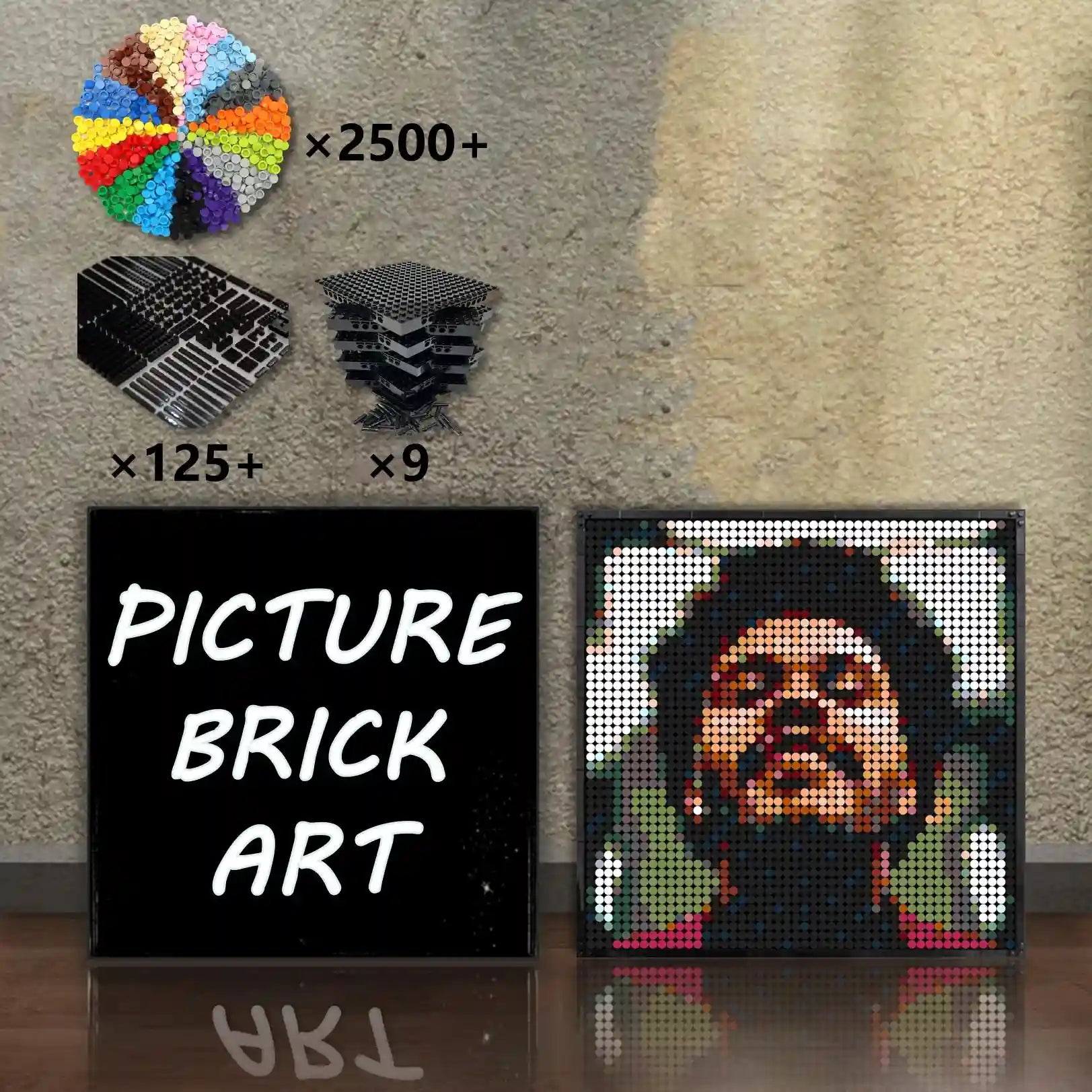 LEGO Mosaic The Weeknd Album Cover-48x48