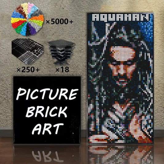 LEGO-Mosaic-Aquaman-48x96