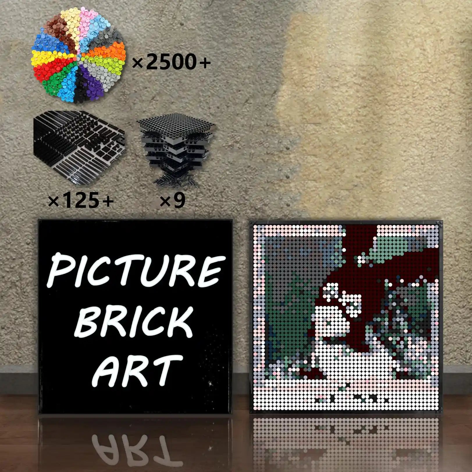 LEGO-Mosaic-Ariana-Grande-Yours-Truly-48x48