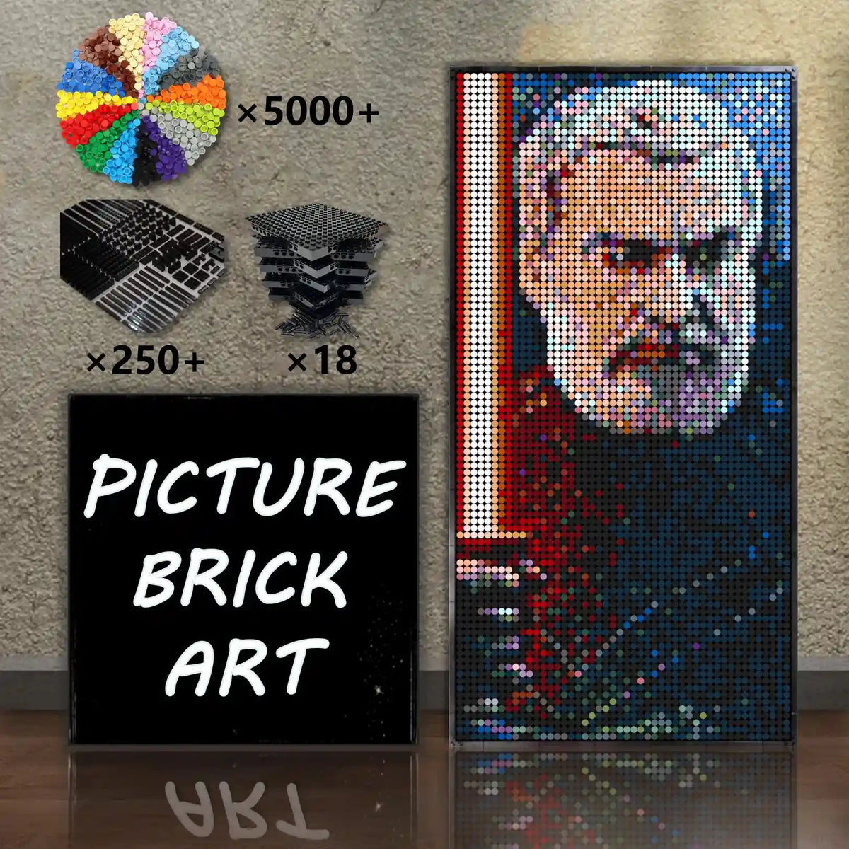 LEGO Mosaic Baylan Skoll 48×96