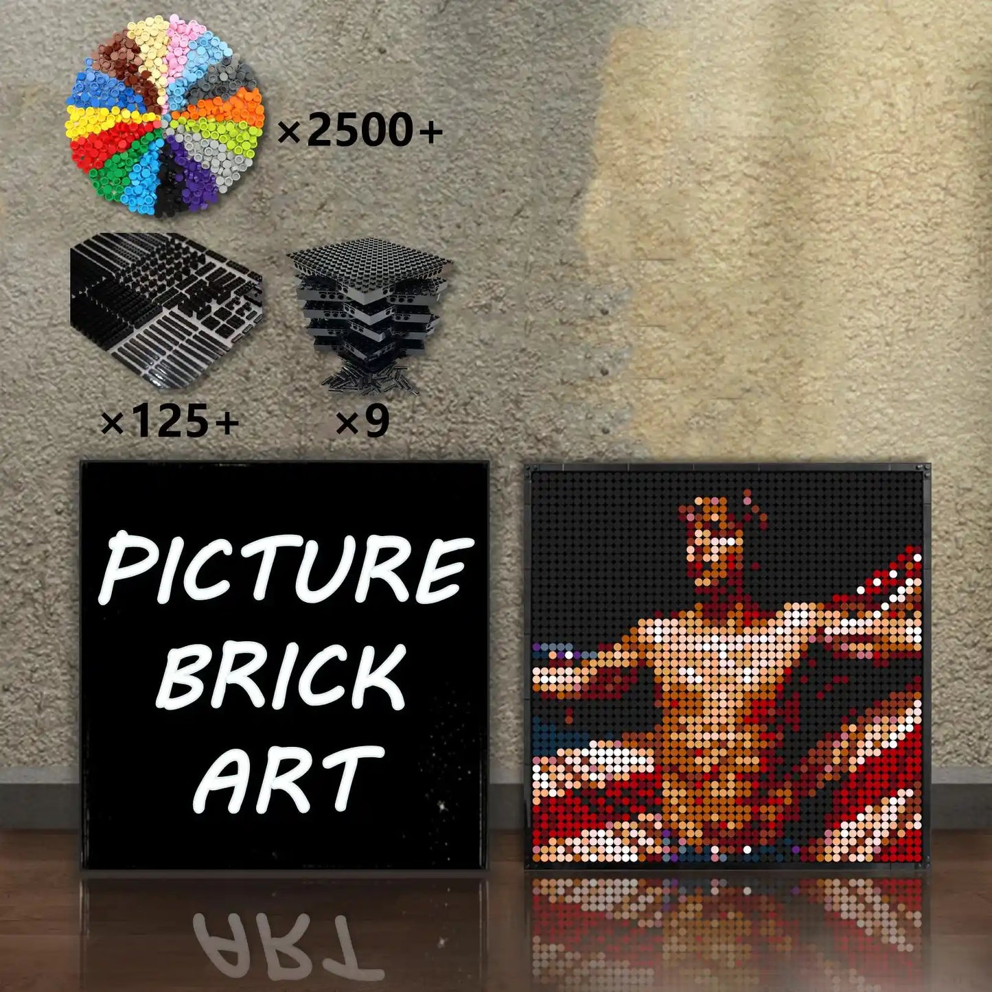 LEGO-Mosaic-Benson-Boone-American-heart-48x48