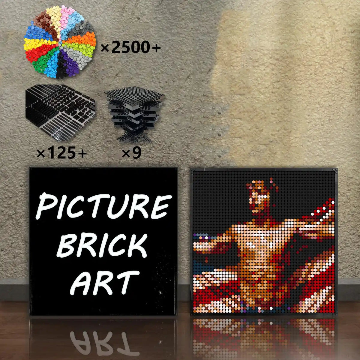 LEGO Mosaic Benson Boone Album Cover-48×48