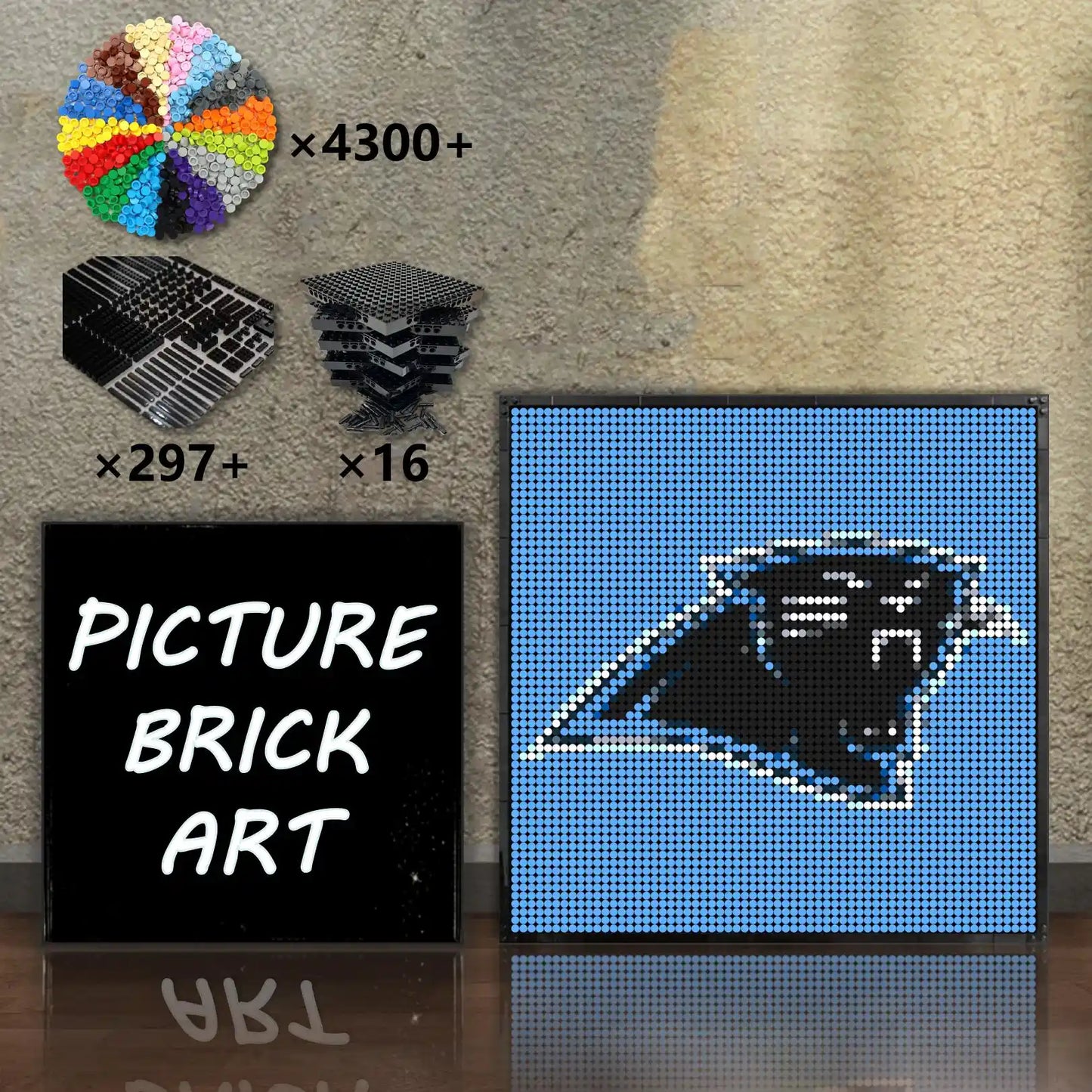 LEGO-Mosaic-Carolina-Panthers-64x64