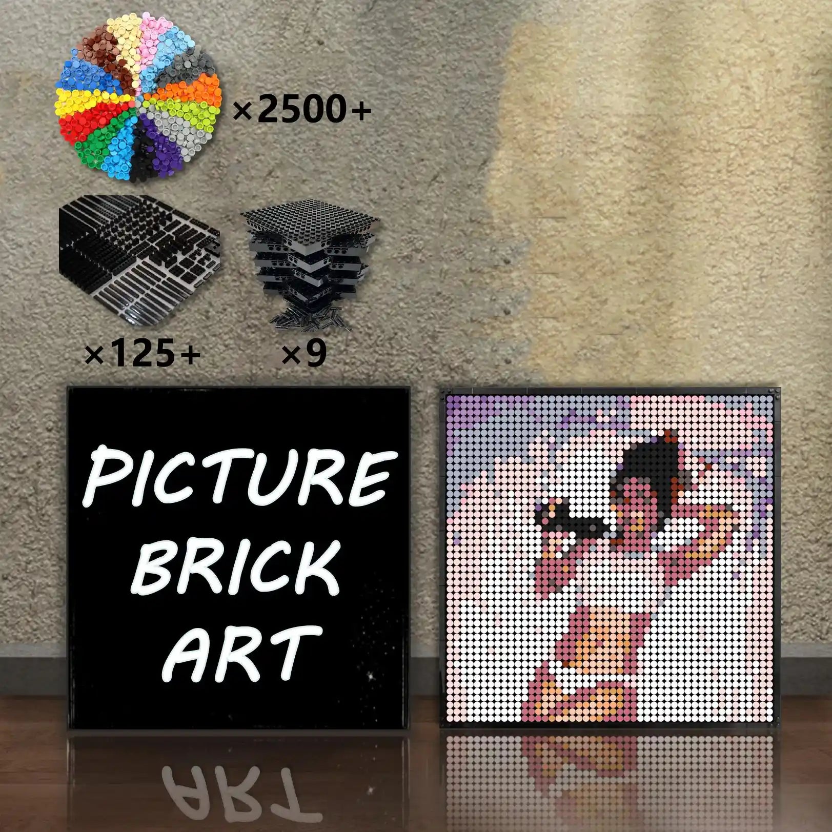 LEGO-Mosaic-Charli-XCX-How-i_m-feeling-now-48x48