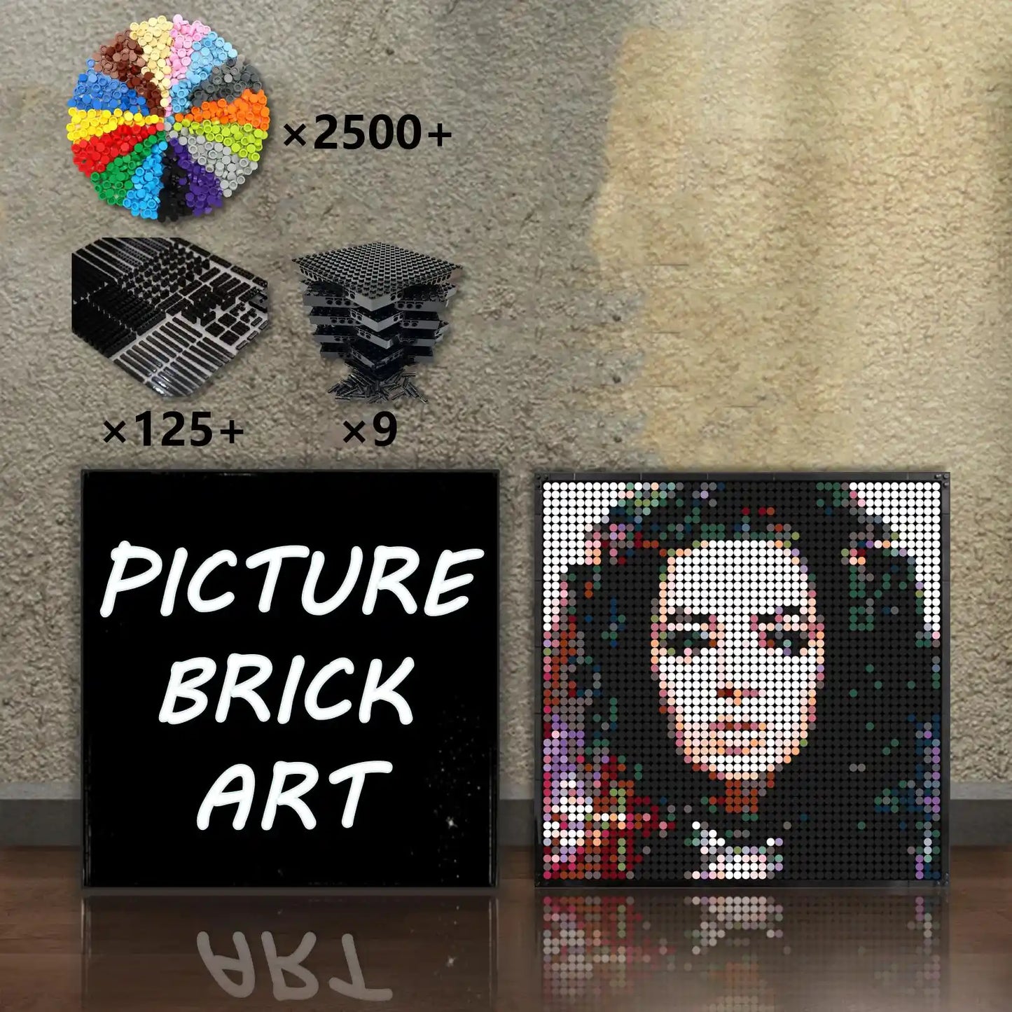 LEGO-Mosaic-Charli-XCX-True-Romance-48x48