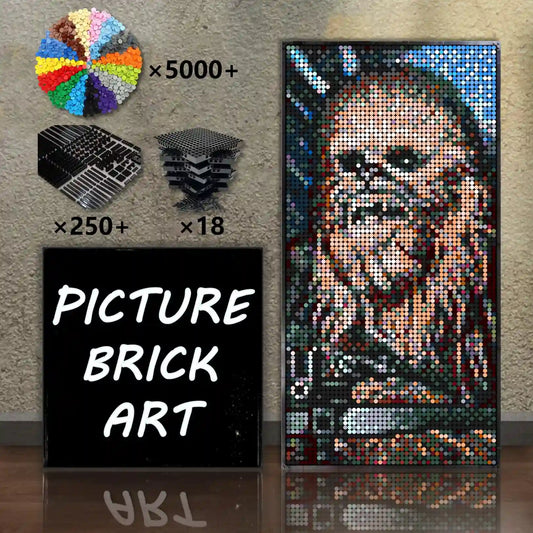 LEGO-Mosaic-Chewbacca-48x96