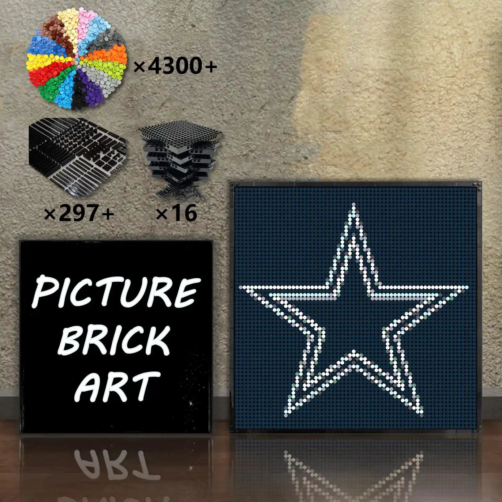 LEGO-Mosaic-Dallas-Cowboys-64x64