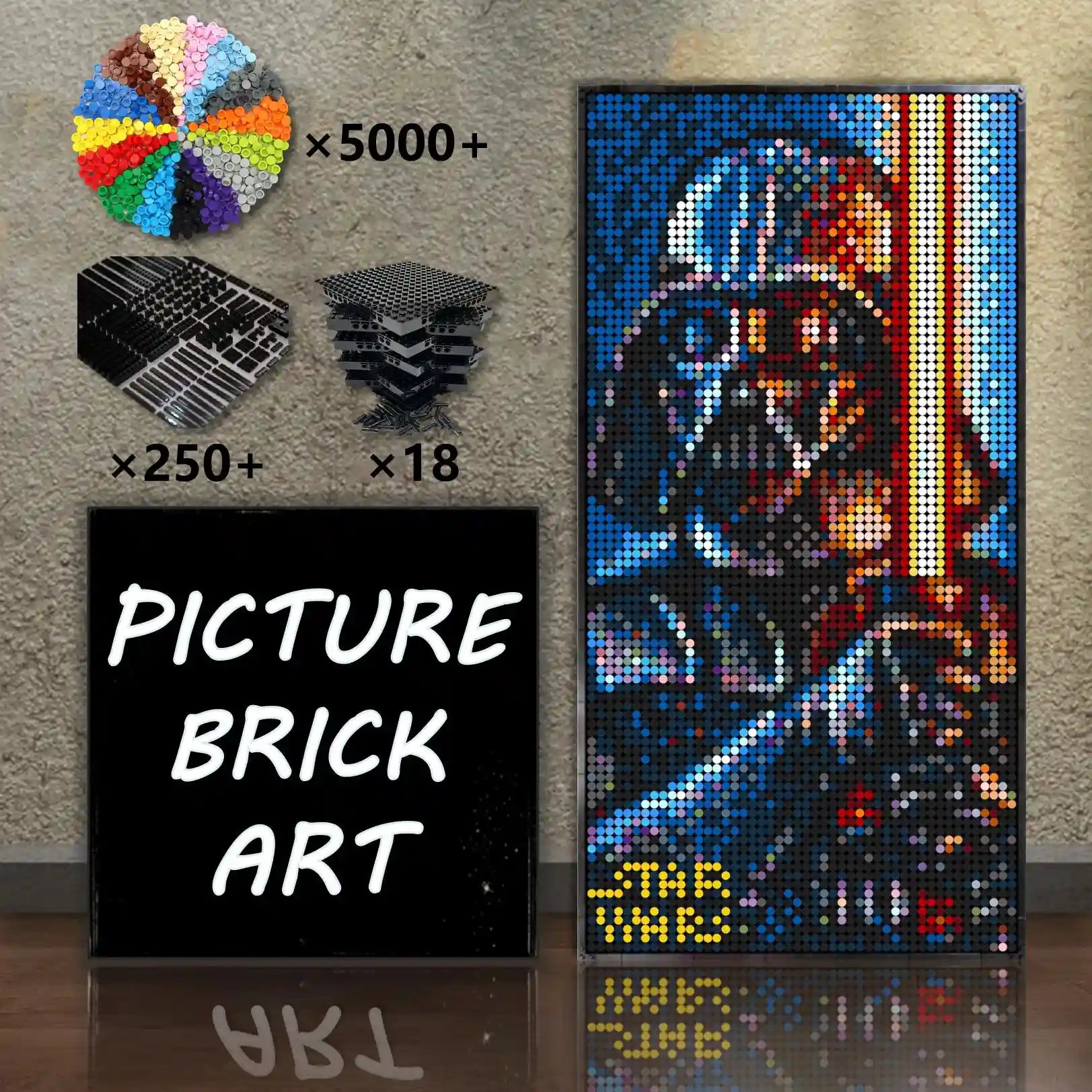 LEGO-Mosaic-Darth-Vader-48x96