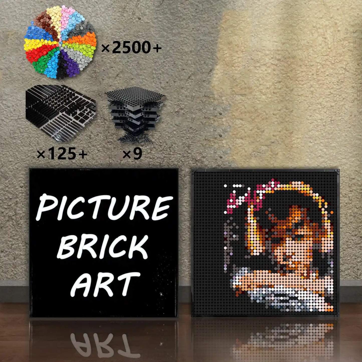 LEGO-Mosaic-David-Bowie-Young-Americans-48x48