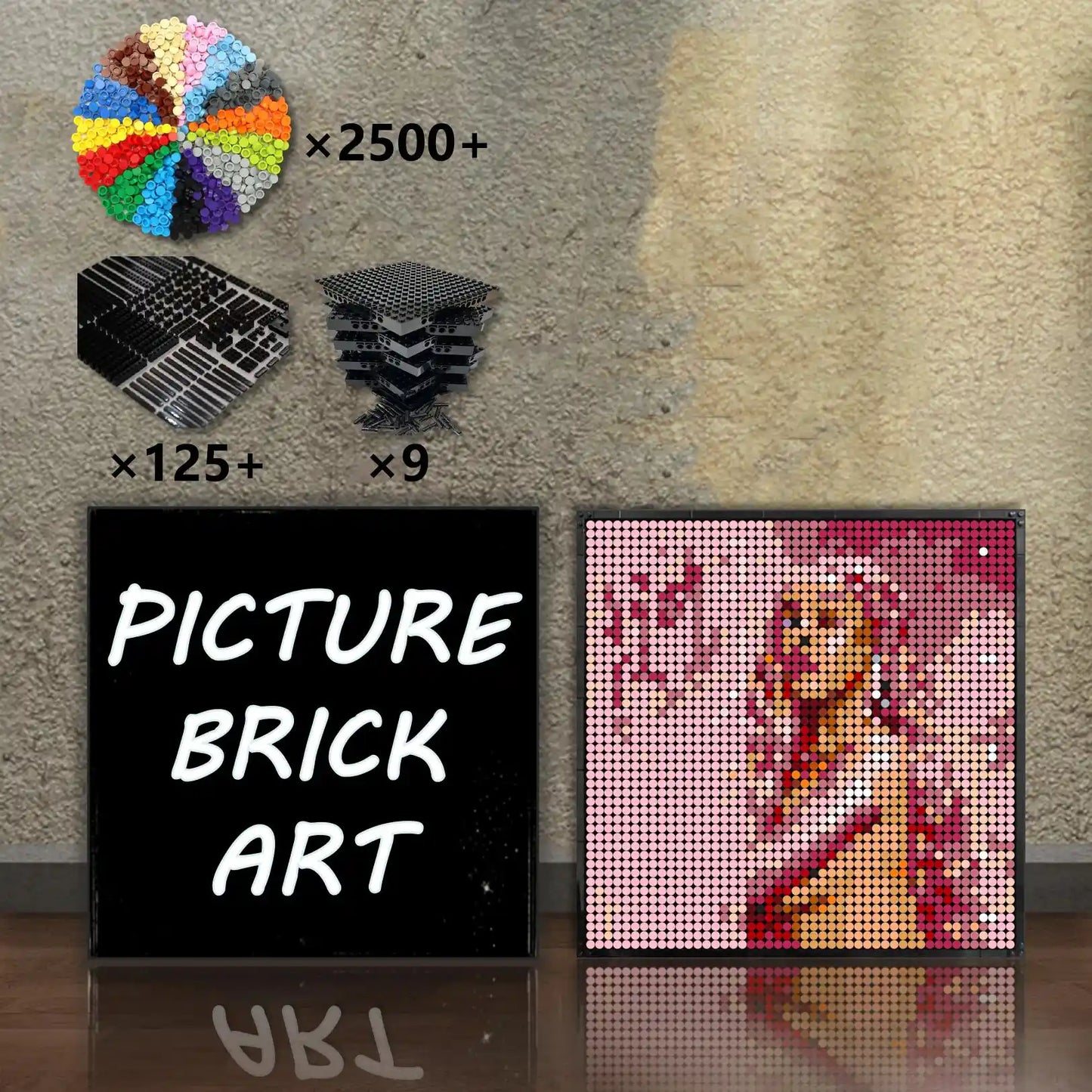 LEGO-Mosaic-Doja-Cat-Hot-Pink-48x48
