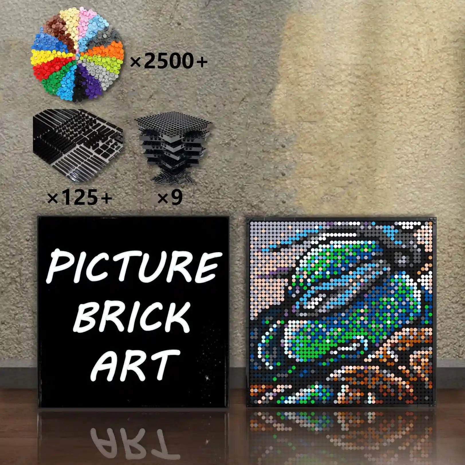 LEGO Mosaic Teenage Mutant Ninja Turtles 48×48