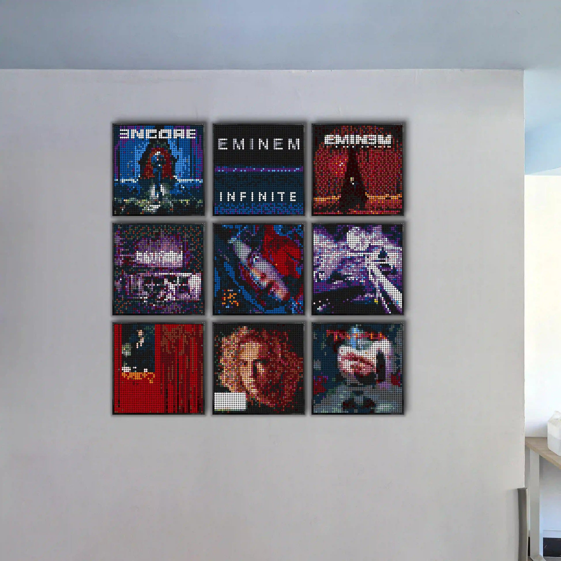 LEGO Mosaic Eminem Album Cover-48x48