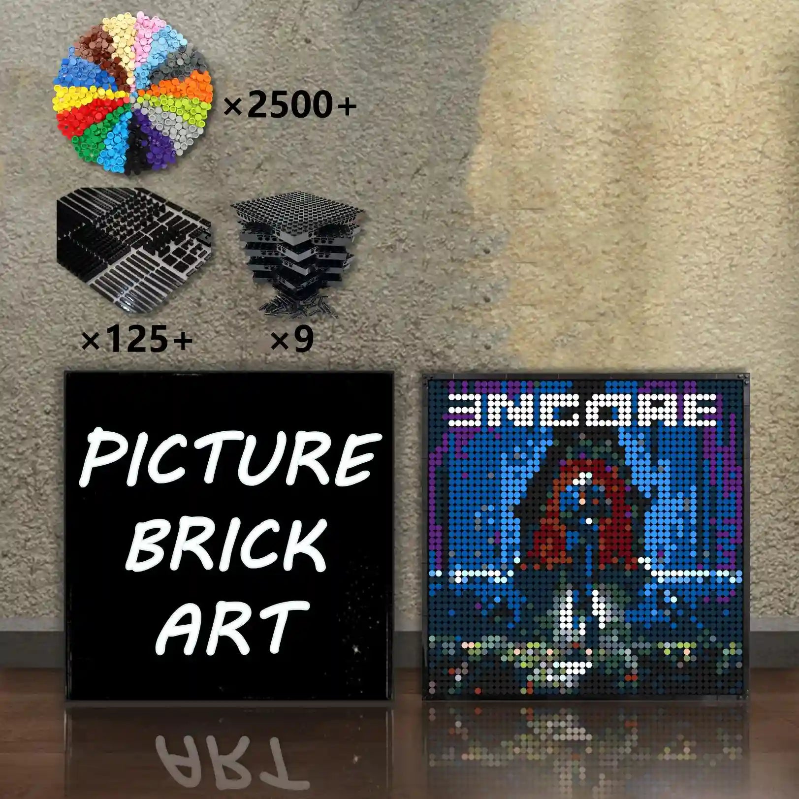 LEGO Mosaic Eminem Album Cover-48x48