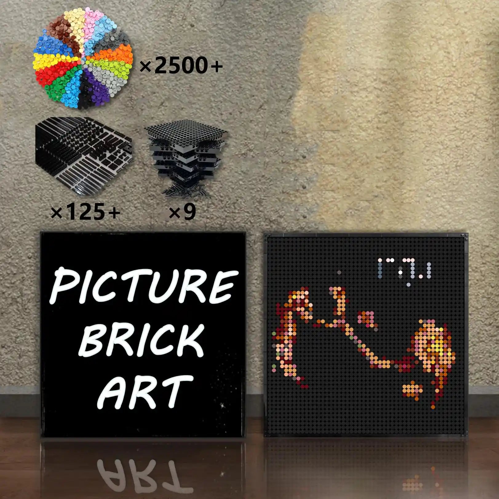 LEGO-Mosaic-Fleetwood-Mac-Mirage-48x48