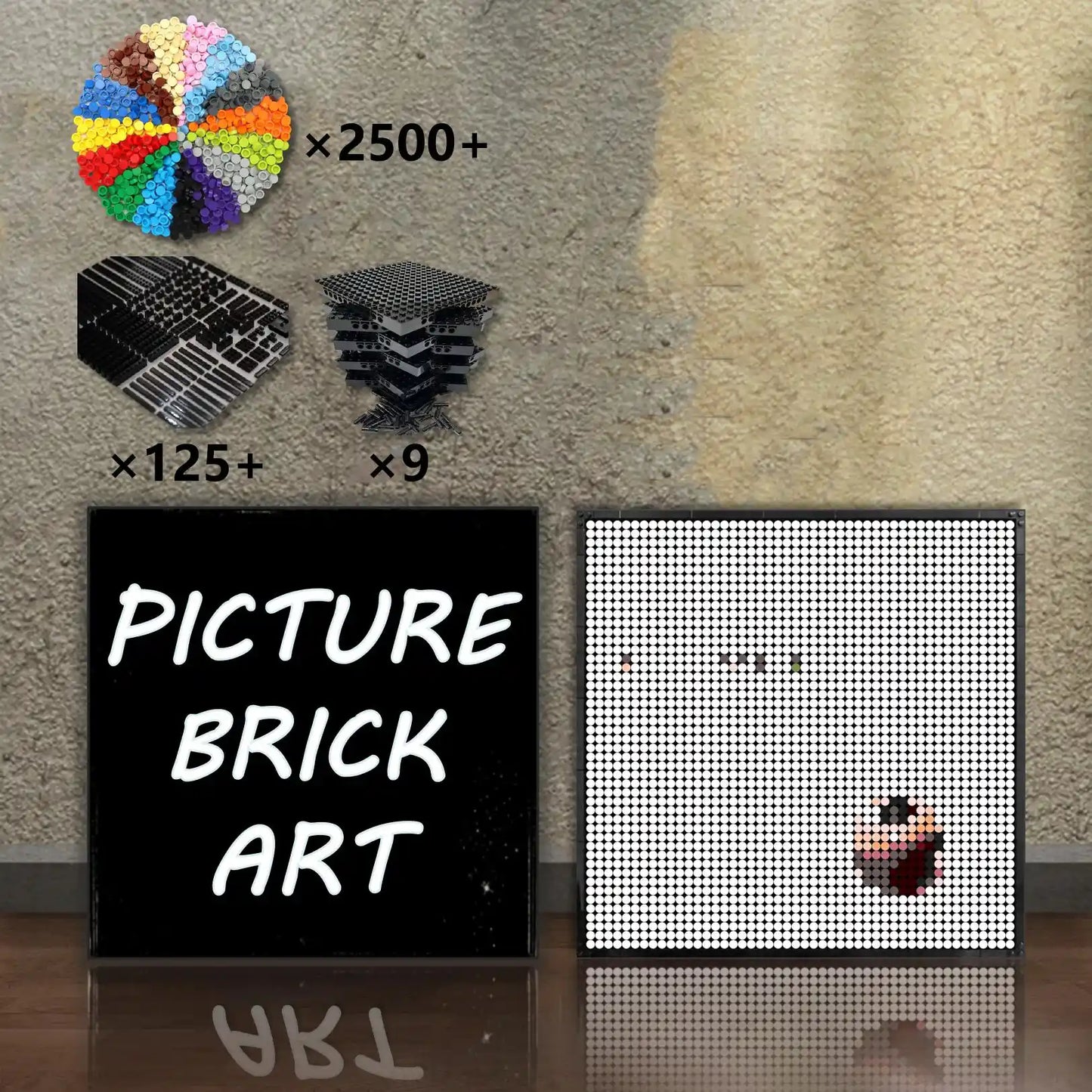 LEGO-Mosaic-Fleetwood-Mac-Time-48x48