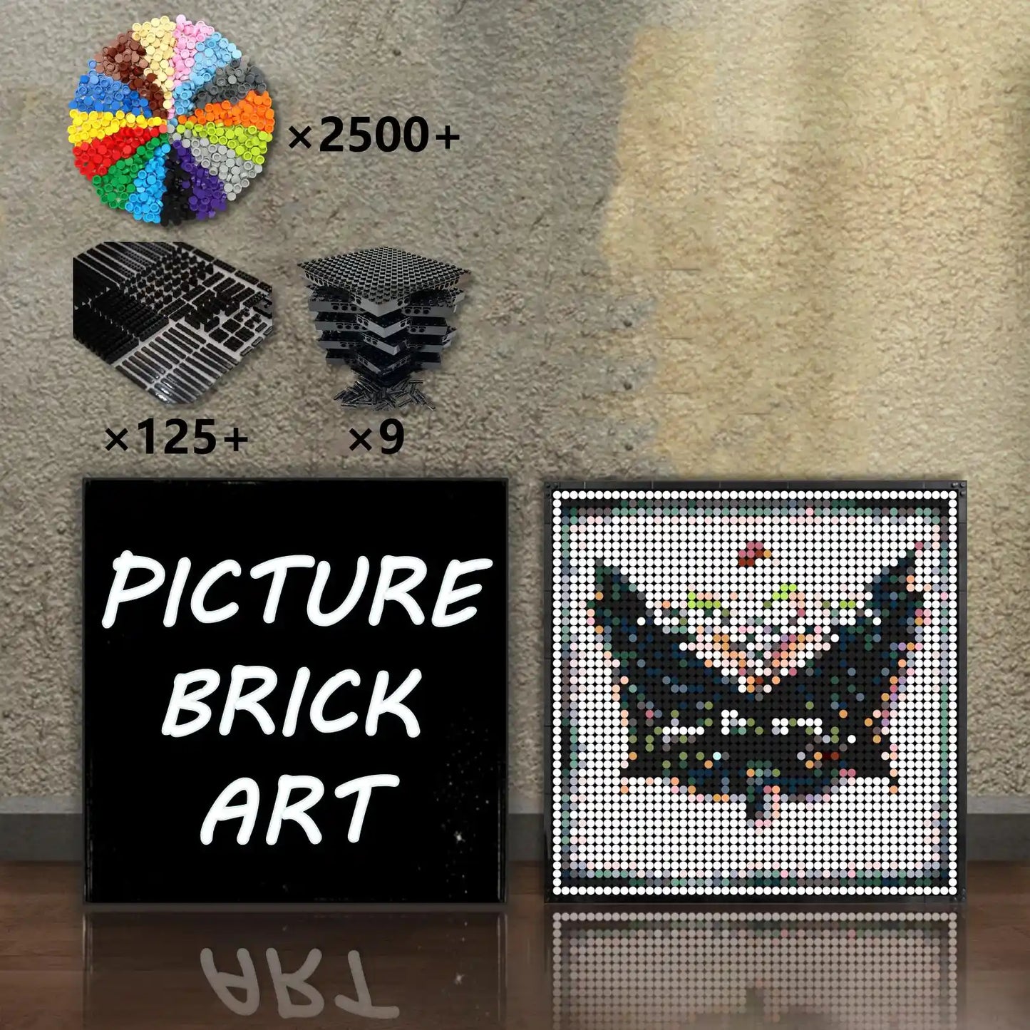 LEGO-Mosaic-Foo-Fighters-In-Your-Honor-48x48