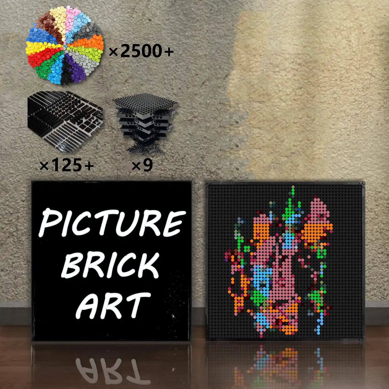 LEGO-Mosaic-Foo-Fighters-Wasting-Light-48x48