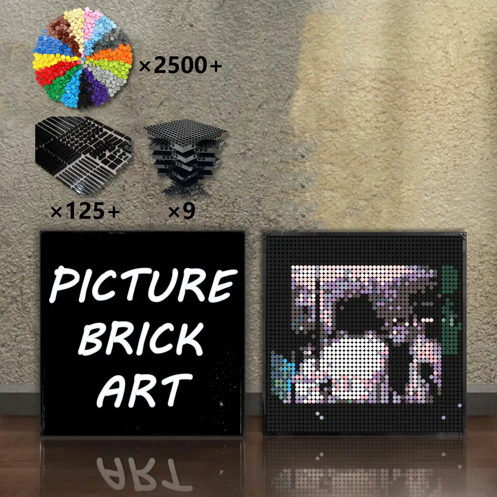 LEGO-Mosaic-J.Cole-4-Your-Eyez-Only-48x48