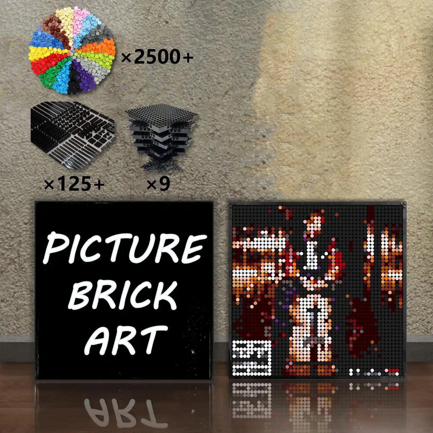 LEGO-Mosaic-J.Cole-Cole-World-The-Sideline-Story-48x48