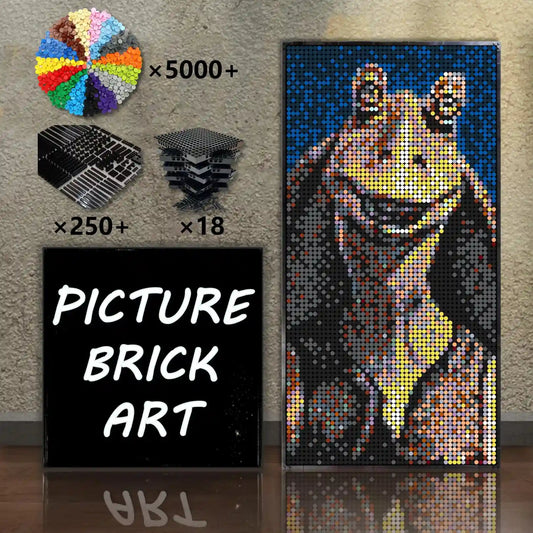 LEGO-Mosaic-Jar-Jar-Binks-48x96