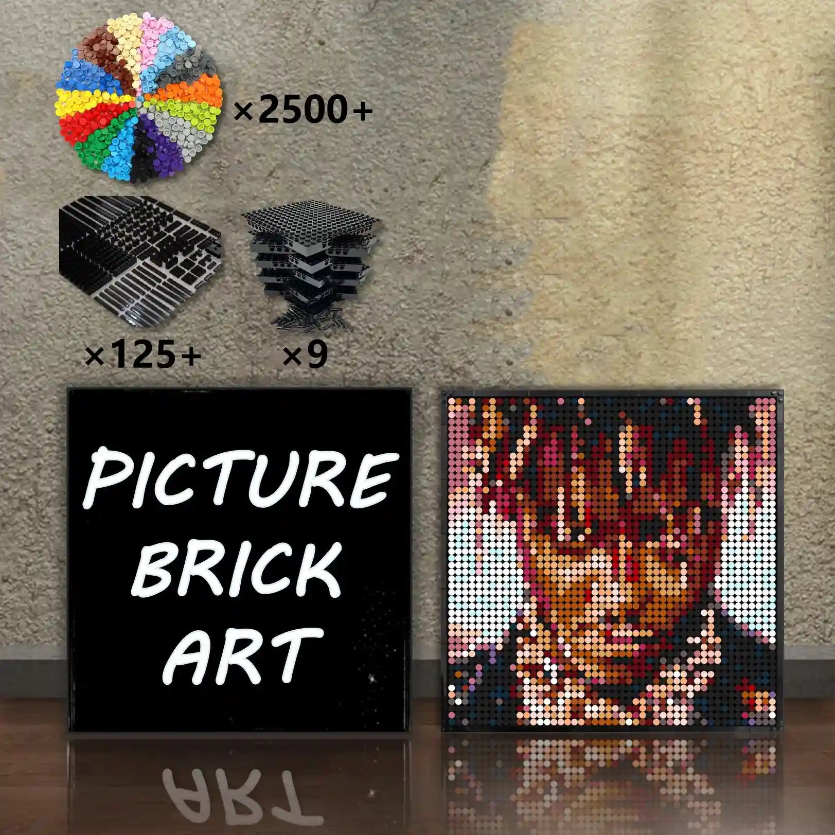 LEGO Mosaic Juice WRLD Album Cover-48x48
