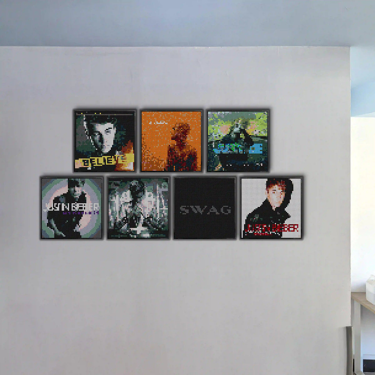 LEGO Mosaic Justin Bieber Album Cover-48×48