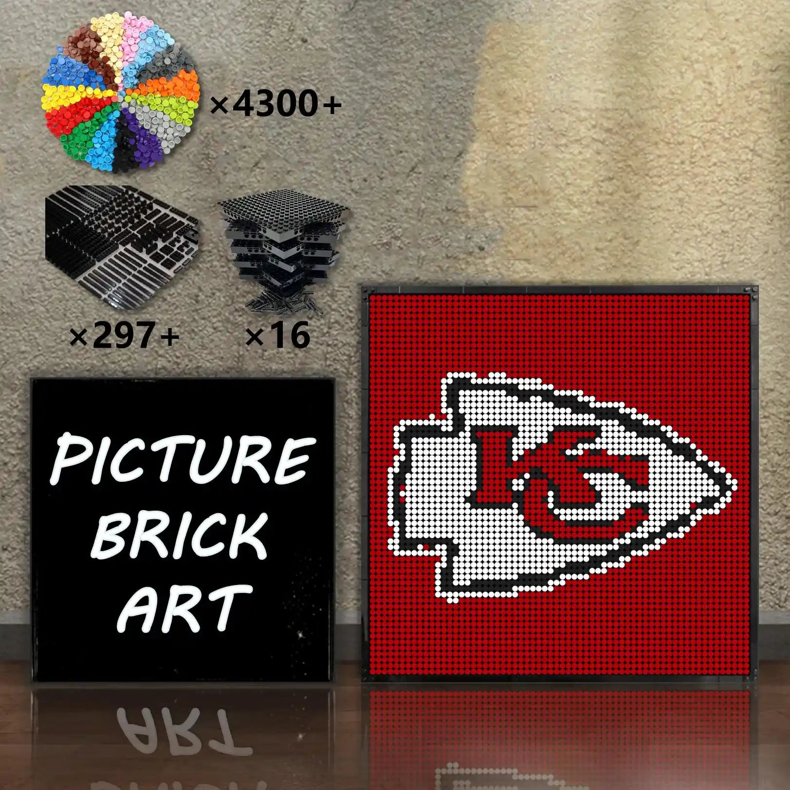 LEGO-Mosaic-Kansas-City-Chiefs-64x64