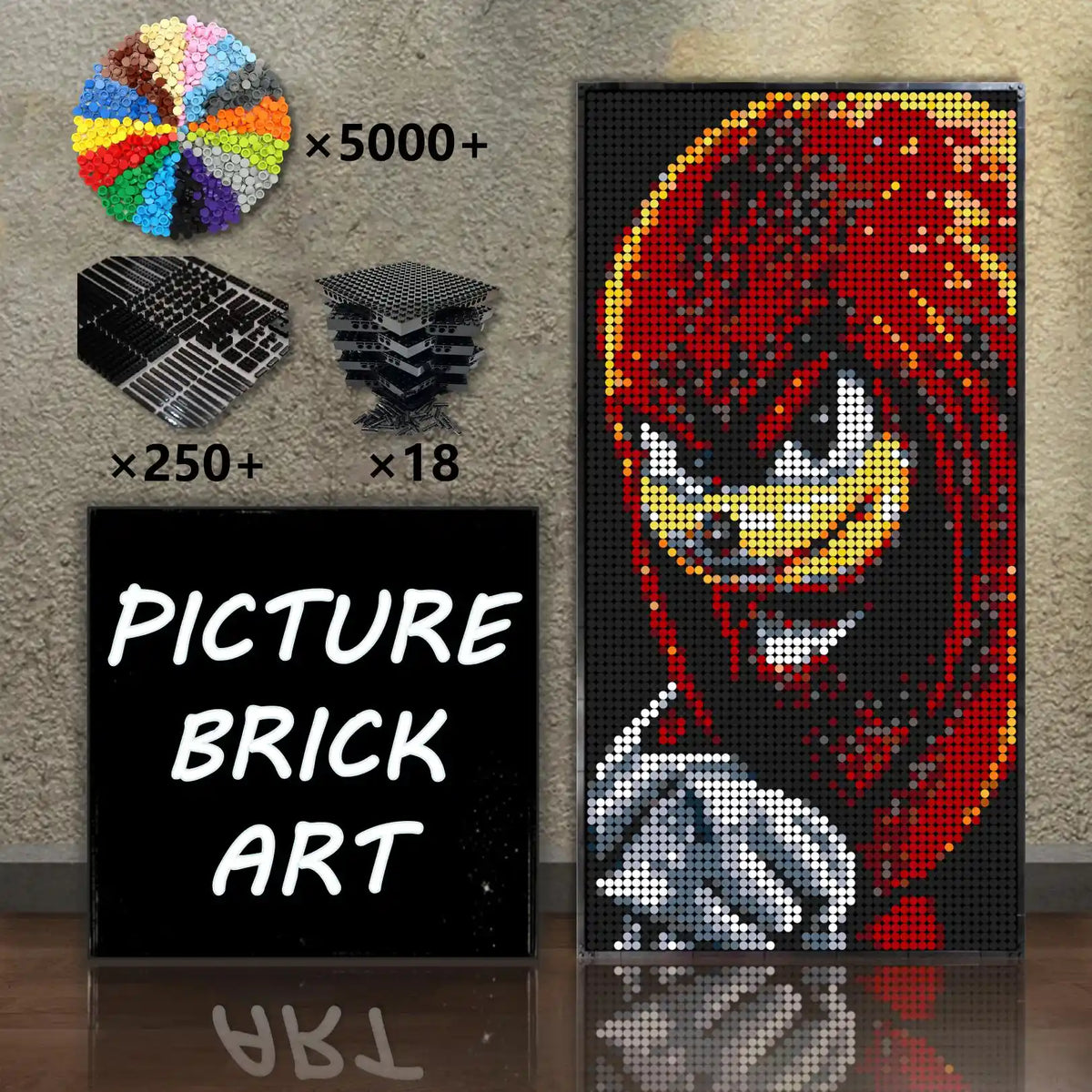 LEGO-Mosaic-Knuckles-48x96